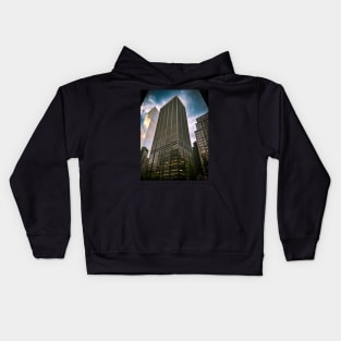 Financial District Skyscraper Manhattan NYC Kids Hoodie